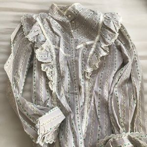 Gunne Sax blouse